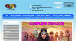 Desktop Screenshot of magicboxfancydress.com